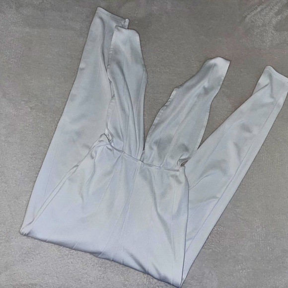 All White Jumpsuit - Picture 1 of 2